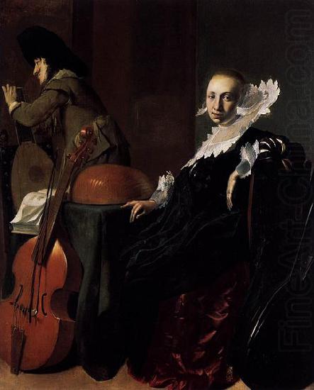 Music-Making Couple, Willem Cornelisz. Duyster